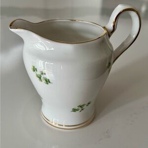 Vintage Royal Tara - Irish Shamrock Porcelain Creamer - Collectible
